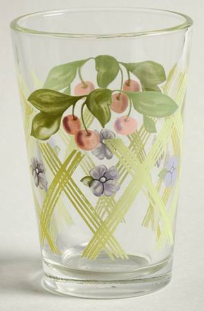 Garden Party (Garden Impressions) 8 Oz Glassware Tumbler
