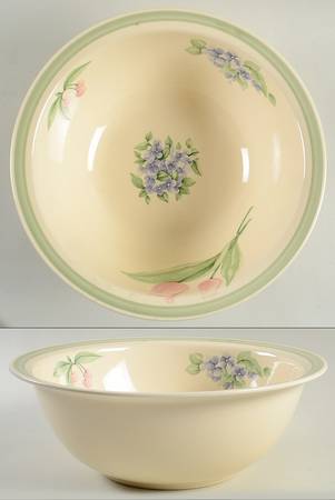 Garden Party (Garden Impressions) Dough Bowl by Pfaltzgraff