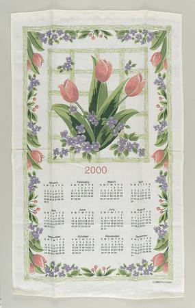 Garden Party (Garden Impressions) 2000 Hanging Tapestry Calendar