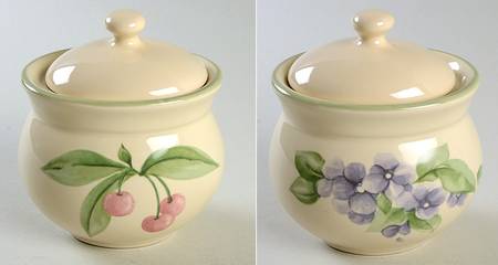 Garden Party (Garden Impressions) Sugar Bowl & Lid