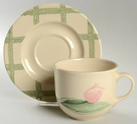 Garden Party (Garden Impressions) Oversized Cup & Saucer Set