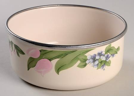 Garden Party (Garden Impressions) 5 7/8" Metal Bowl