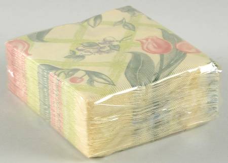 Garden Party (Garden Impressions) Package of Paper Cocktail Napkins