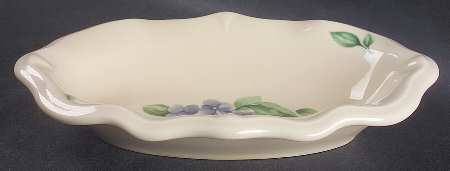 Garden Party (Garden Impressions) 9" Fluted Relish