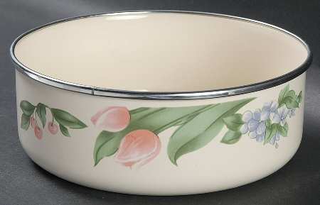 Garden Party (Garden Impressions) 6" Metal Bowl