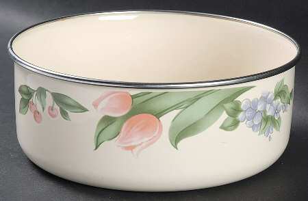 Garden Party (Garden Impressions) 7" Metal Bowl