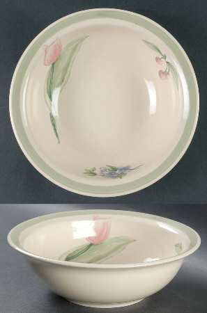 Garden Party (Garden Impressions) 8" Round Vegetable Bowl