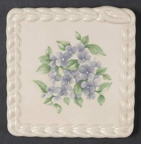 Garden Party (Garden Impressions) Embossed Square Trivet