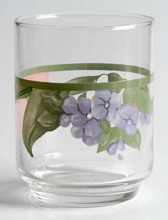 Garden Party (Garden Impressions) 4 Oz Glassware Juice by Pfaltzgraff