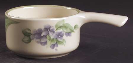 Garden Party (Garden Impressions) Round Handled Bowl by Pfaltzgraff