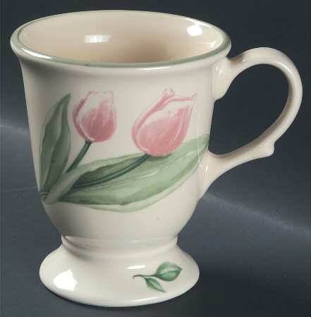 Garden Party (Garden Impressions) Extra Large 16 Oz Pedestal Mug