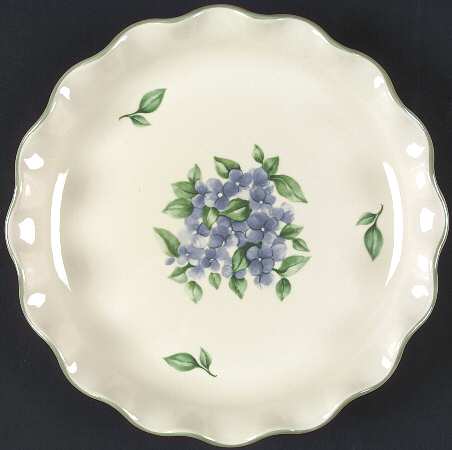 Garden Party (Garden Impressions) Fluted Luncheon Plate