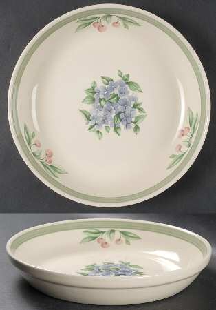 Garden Party (Garden Impressions) 9" Pie Baking Plate