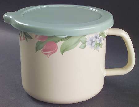 Garden Party (Garden Impressions) 4-In-1 Metal Measuring Cup with Plastic Lid