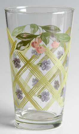 Garden Party (Garden Impressions) 16 Oz Glassware Cooler by Pfaltzgraff