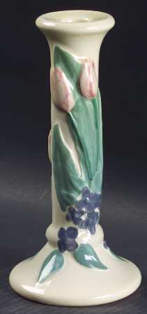 Garden Party (Garden Impressions) 7" Candlestick by Pfaltzgraff