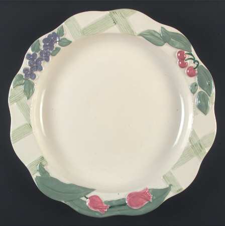 Garden Party (Garden Impressions) 16" Chop Plate (Round Platter)