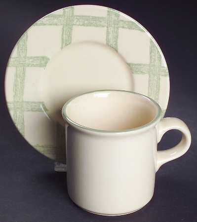 Garden Party (Garden Impressions) Flat Cup & Saucer Set