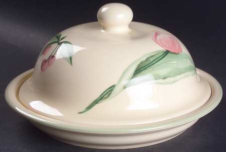 Round Covered Butter