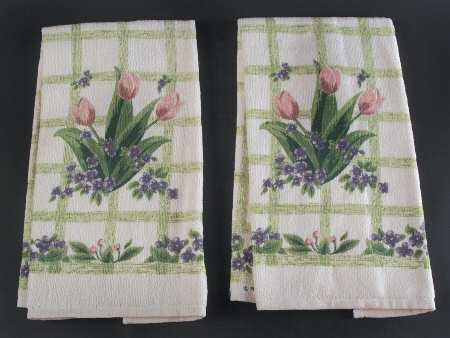 Garden Party (Garden Impressions) Cloth Dish Towel - Set of 2