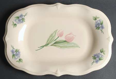 Garden Party (Garden Impressions) Sculpted Bread Tray