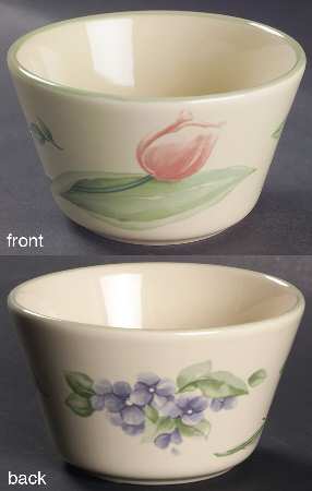 Garden Party (Garden Impressions) Deep Dessert Bowl