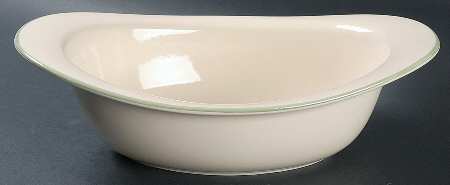 Garden Party (Garden Impressions) 1 1/2 Quart Large Oval Bowl