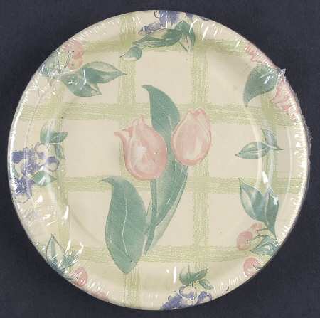 Garden Party (Garden Impressions) (Pack of 16) Paper Party Plates