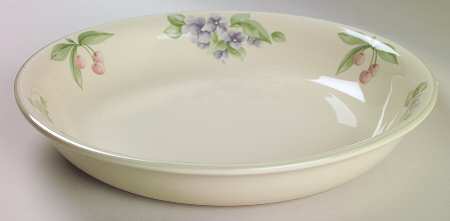 Garden Party (Garden Impressions) 9" Pie Baking Plate