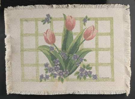 Garden Party (Garden Impressions) Cloth Placemat