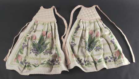 Garden Party (Garden Impressions) Cloth Tie Towel - Set of 2
