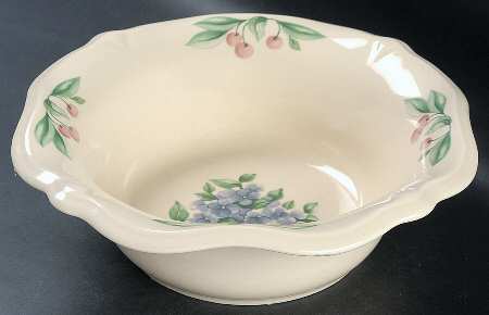Garden Party (Garden Impressions) Sculpted Serving Bowl