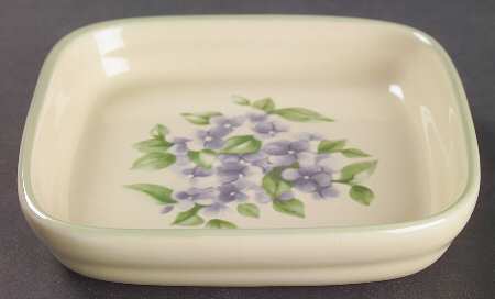 Garden Party (Garden Impressions) Individual Square Sandwich Server