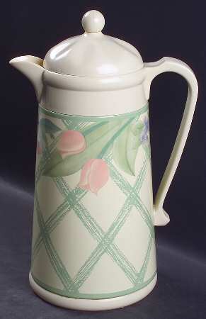 Garden Party (Garden Impressions) Plastic Thermos/Carafe & Lid