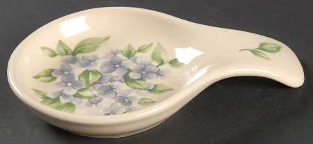Garden Party (Garden Impressions) Spoon Rest/Holder (Holds 1 Spoon) by Pfaltzgraff