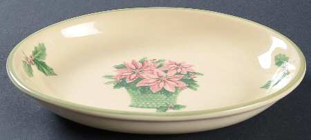 Garden Party (Garden Impressions) 8" Oval Tray by Pfaltzgraff
