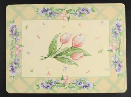 Garden Party (Garden Impressions) Corkboard Placemat