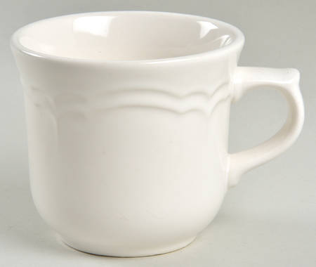Gazebo White Flat Cup