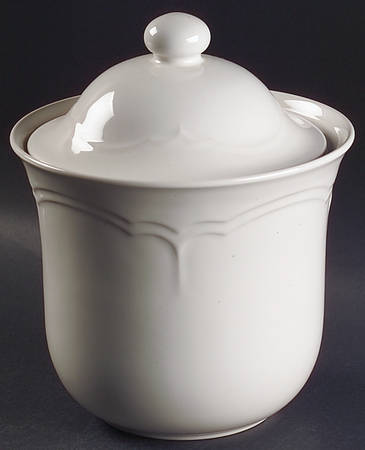 Gazebo White Extra Large Canister & Lid