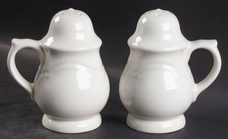 Gazebo White Stove Top Salt & Pepper Set