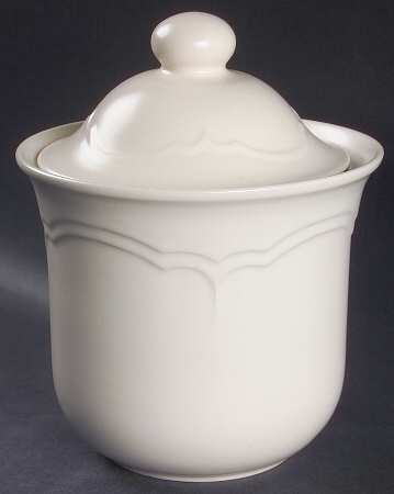 Gazebo White Small Canister & Lid