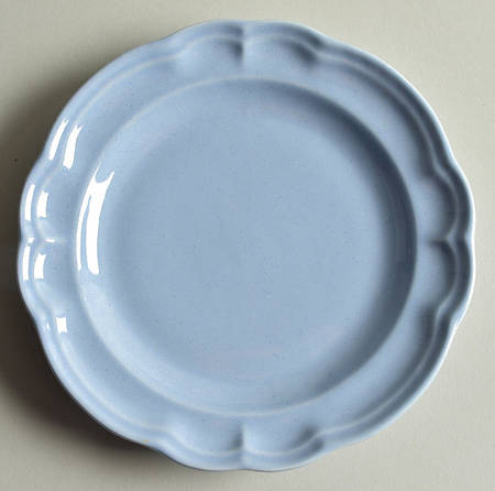 Gazebo Blue Salad Plate/Gravy Boat Stand
