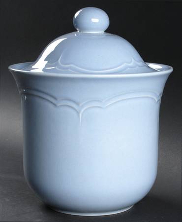 Gazebo Blue Large Canister & Lid
