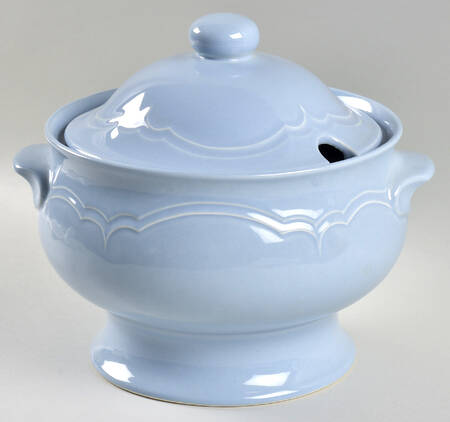 Gazebo Blue Tureen &  Lid