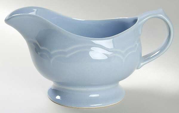 Gazebo Blue Round Gravy Boat (GR2SP)