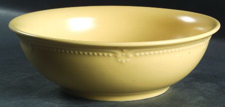 Golden Pearls 8" Round Vegetable Bowl