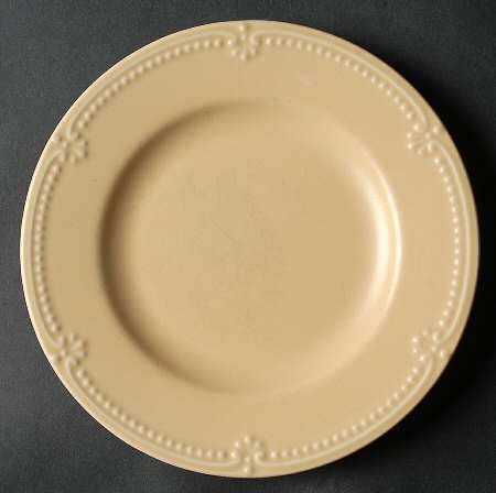 Golden Pearls Salad Plate