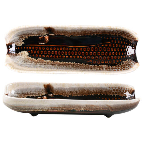 Gourmet Brown Boiled Corn Holder