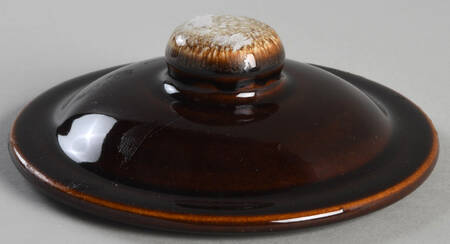 Gourmet Brown Lid for Individual Casserole