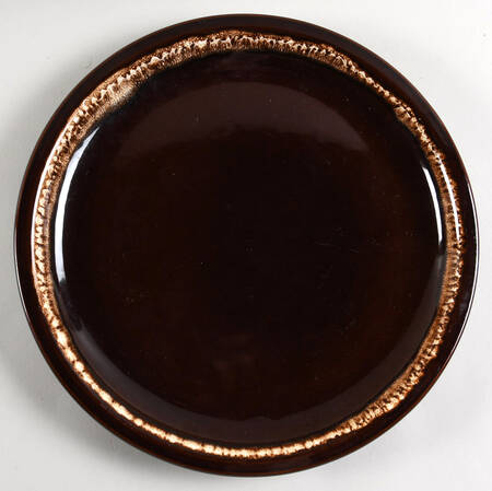 Gourmet Brown 13" Chop Plate (Round Platter)